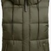 Khujo Bodywarmers Bodywarmer Eden Dames Kaki