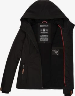 Marikoo Tussenjassen Tussenjas Brombeere Dames Zwart -Kledingverkoopwinkel 5a0d69a91d1efe59a15c1ade389ace68