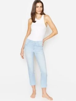 Angels Jeans Slimfit Jeans Cici Crop Slit Dames Lichtblauw 6 Angels Jeans Slimfit Jeans Cici Crop Slit Dames Lichtblauw -Kledingverkoopwinkel 5a74fcb9f082433d3613e8e562068e7d