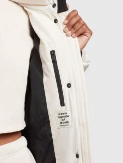 Khujo Wintermantels Wintermantel Sonje 4 Dames Offwhite -Kledingverkoopwinkel 5e874f38af11560de11a862864f298c4