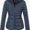 Marikoo Winterjassen Winterjas Amber Dames Navy
