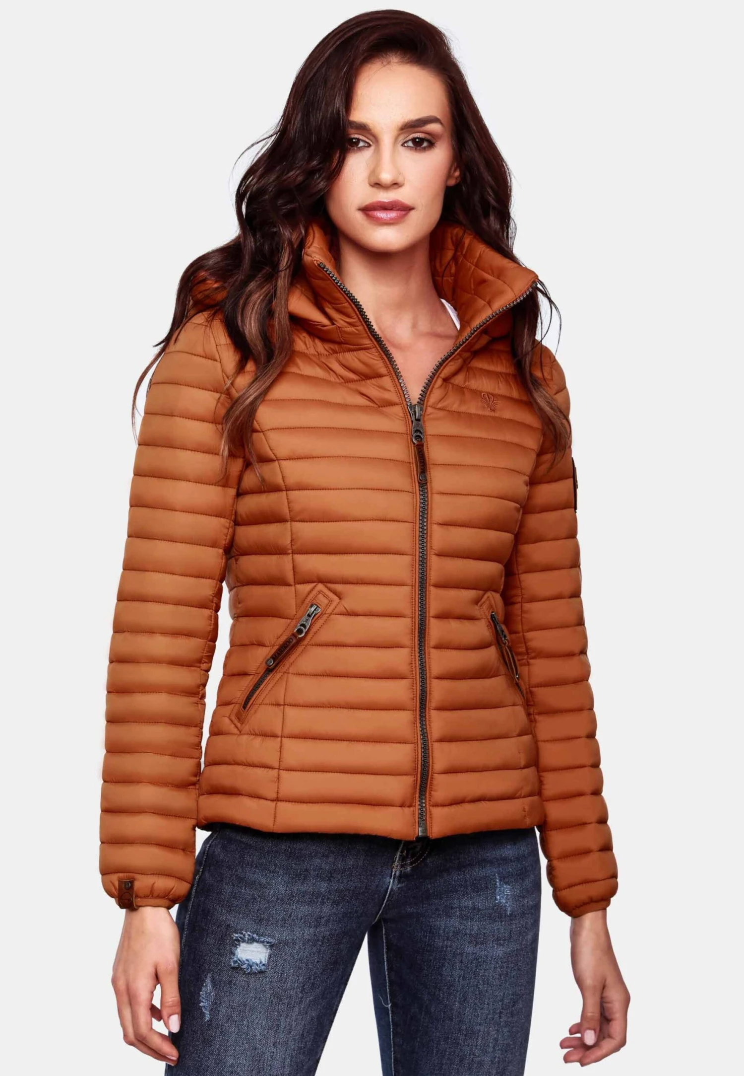 Marikoo Tussenjassen Tussenjas Löwenbaby Dames Roestbruin 5 Marikoo Tussenjassen Tussenjas Löwenbaby Dames Roestbruin - Afbeelding 5