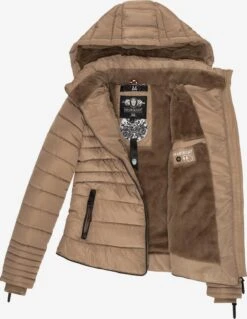 Marikoo Winterjassen Winterjas Amber Dames Beige -Kledingverkoopwinkel 6121ed2db6ef882bd5e6f5e08993110c