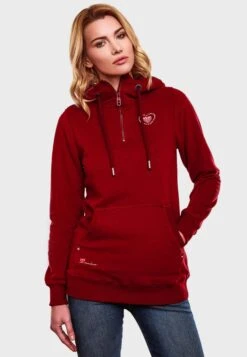 Navahoo Hoodies Sweatshirt Zauberelfe Dames Bordeaux -Kledingverkoopwinkel 6553f8e403568181a735a37642d55c10