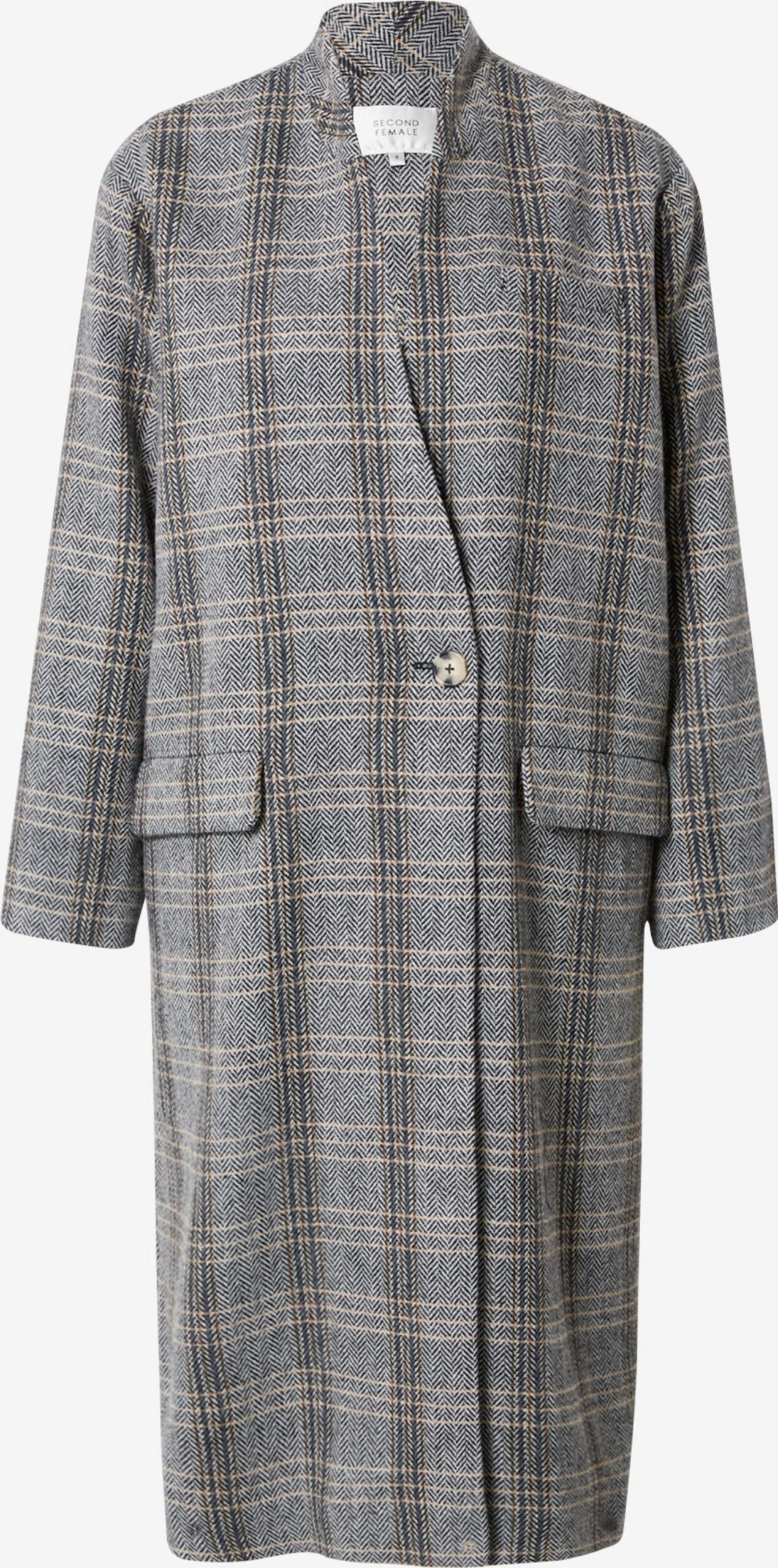 Second Female Tussenmantels Tussenmantel Cesina Dames Grijs 1 Second Female Tussenmantels Tussenmantel Cesina Dames Grijs