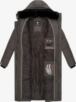 Marikoo Wintermantels Wintermantel Dames Antraciet -Kledingverkoopwinkel 6931b06afee884fc1dea260475c4d51b