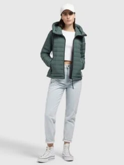 Khujo Tussenjassen Tussenjas Lovina4 Matt Dames Smaragd -Kledingverkoopwinkel 6cb064fe00131d6754d83e0482e04243