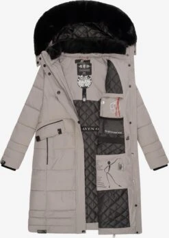 Navahoo Wintermantels Wintermantel Fahmiyaa Dames Stone Grey 11 Navahoo Wintermantels Wintermantel Fahmiyaa Dames Stone Grey -Kledingverkoopwinkel 6e32a48e5a61ce69a0a0ab4cd61c9500