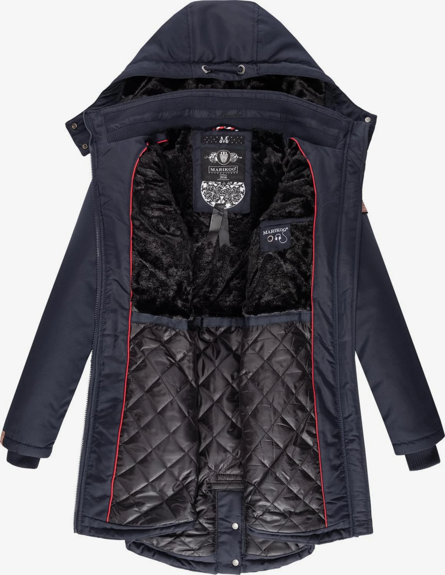 Marikoo Parkas Winterparka Kamii Dames Donkerblauw 5 Marikoo Parkas Winterparka Kamii Dames Donkerblauw - Afbeelding 5