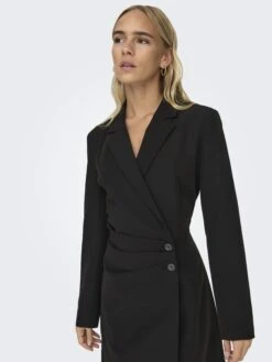 ONLY Mini Jurken Jurk MELLIE Dames Zwart 13 ONLY Mini Jurken Jurk MELLIE Dames Zwart -Kledingverkoopwinkel 6ea24ca0cdee72f10102c87b2edc819b