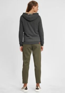 OXMO Sweatvesten Sweatvest Vicky Dames Grijs -Kledingverkoopwinkel 6f8fca888e141a9271922b6778de2f07