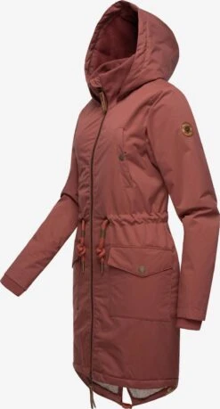 Ragwear Parkas Winterparka Crescend Dames Roestbruin -Kledingverkoopwinkel 70692e7b737178ce71ea1c613a086a8a