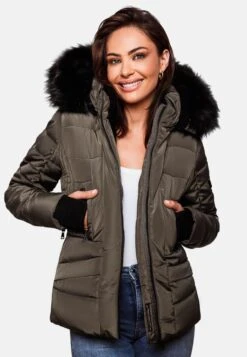 Navahoo Winterjassen Winterjas Adele Dames Taupe -Kledingverkoopwinkel 726eddd5d105b755850725f95f8bb1c4