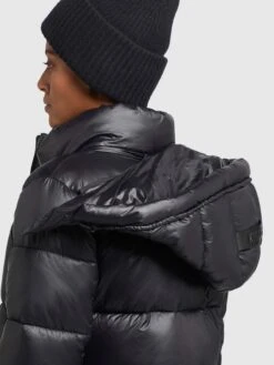 Khujo Winterjassen Winterjas Valona Dames Zwart -Kledingverkoopwinkel 74b446de3eabd6c47a42c71aeadf51d5