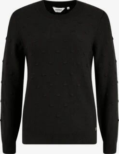 OXMO Fijngebreide Truien Trui Dotta Dames Zwart