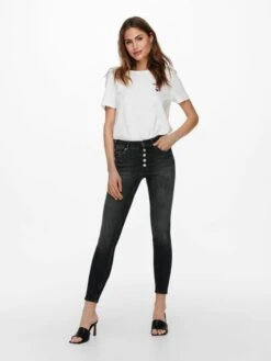 ONLY Jeans Skinny Jeans Bobby Dames Grijs 9 ONLY Jeans Skinny Jeans Bobby Dames Grijs -Kledingverkoopwinkel 765bb1fda09915b0fd72d460ba9d9590