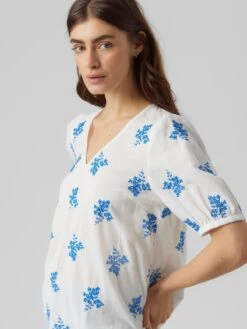Vero Moda Blouses Met Korte Mouw Blouse Ursula Dames Wit 9 Vero Moda Blouses Met Korte Mouw Blouse Ursula Dames Wit -Kledingverkoopwinkel 76a00989ce8c3513db822bb4465e4b59