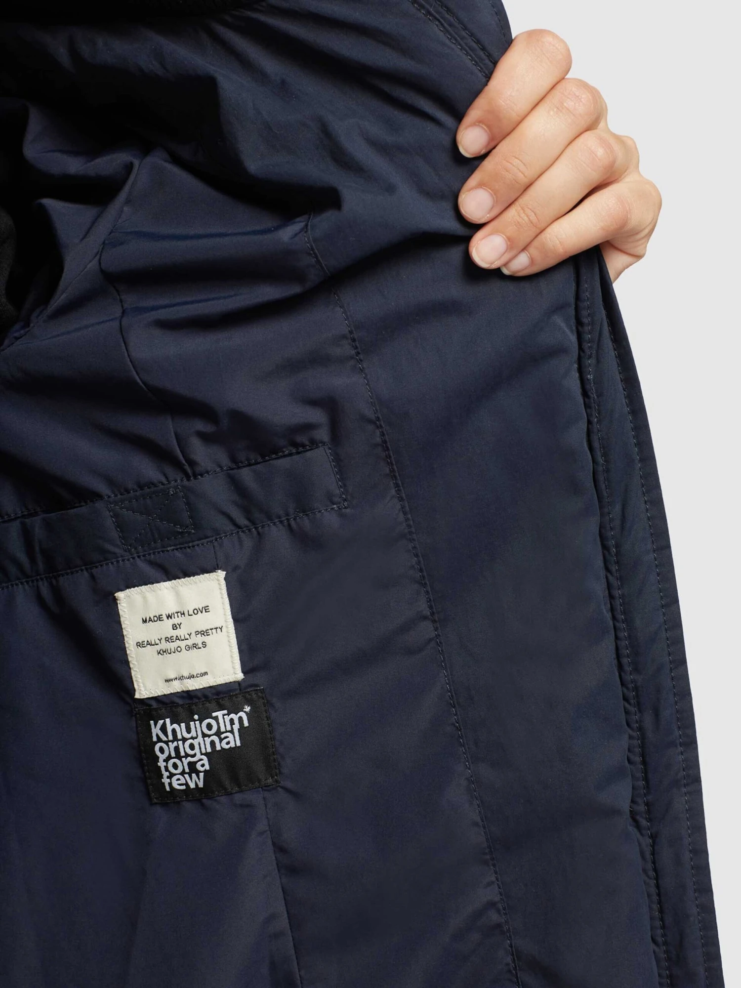 Khujo Winterjassen Winterjas Aribay Dames Navy 8 Khujo Winterjassen Winterjas Aribay Dames Navy - Afbeelding 8