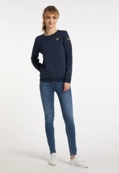 Schmuddelwedda Sweatshirts Sweatshirt Dames Ultramarine Blauw -Kledingverkoopwinkel 78ef42b20c529d9c4939ae059cb68179