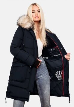 Marikoo Wintermantels Wintermantel Chaskaa Dames Navy 17 Marikoo Wintermantels Wintermantel Chaskaa Dames Navy -Kledingverkoopwinkel 79a4653fb43ded0476db9b2860d737ef