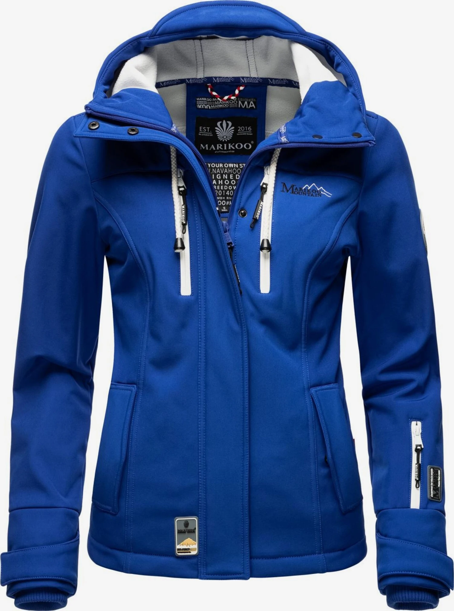 Marikoo Tussenjassen Tussenjas Kleine Zicke Dames Royal Blue/koningsblauw 2 Marikoo Tussenjassen Tussenjas Kleine Zicke Dames Royal Blue/koningsblauw - Afbeelding 2