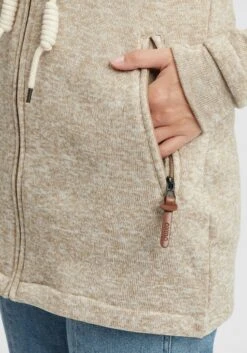 OXMO Sweatvesten Sweatvest Thora Dames Sand 11 OXMO Sweatvesten Sweatvest Thora Dames Sand -Kledingverkoopwinkel 7d5630bb97100991cfebe35266fcd571