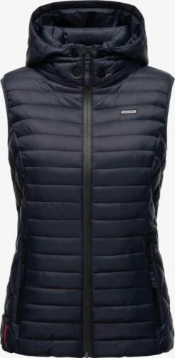 Marikoo Bodywarmers Bodywarmer Hasenpfote Dames Nachtblauw -Kledingverkoopwinkel 826acc62cb442fcbb737fd6dbc8ee701