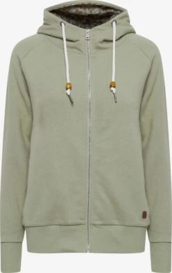 OXMO Sweatvesten Sweatvest ULLA Dames Groen