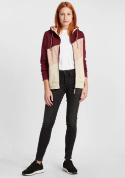 OXMO Sweatvesten Sweatvest Aggi Dames Rood -Kledingverkoopwinkel 844dda47de6a7085b6ec56767e0394b5