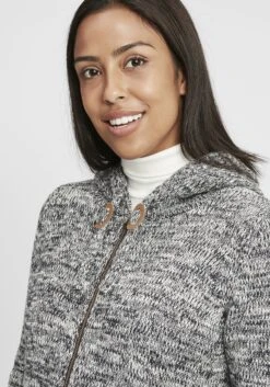 OXMO Vesten Gebreid Vest Philadelphia Dames Blauw -Kledingverkoopwinkel 858220e12a9c3d10556d51f22bef0eb0