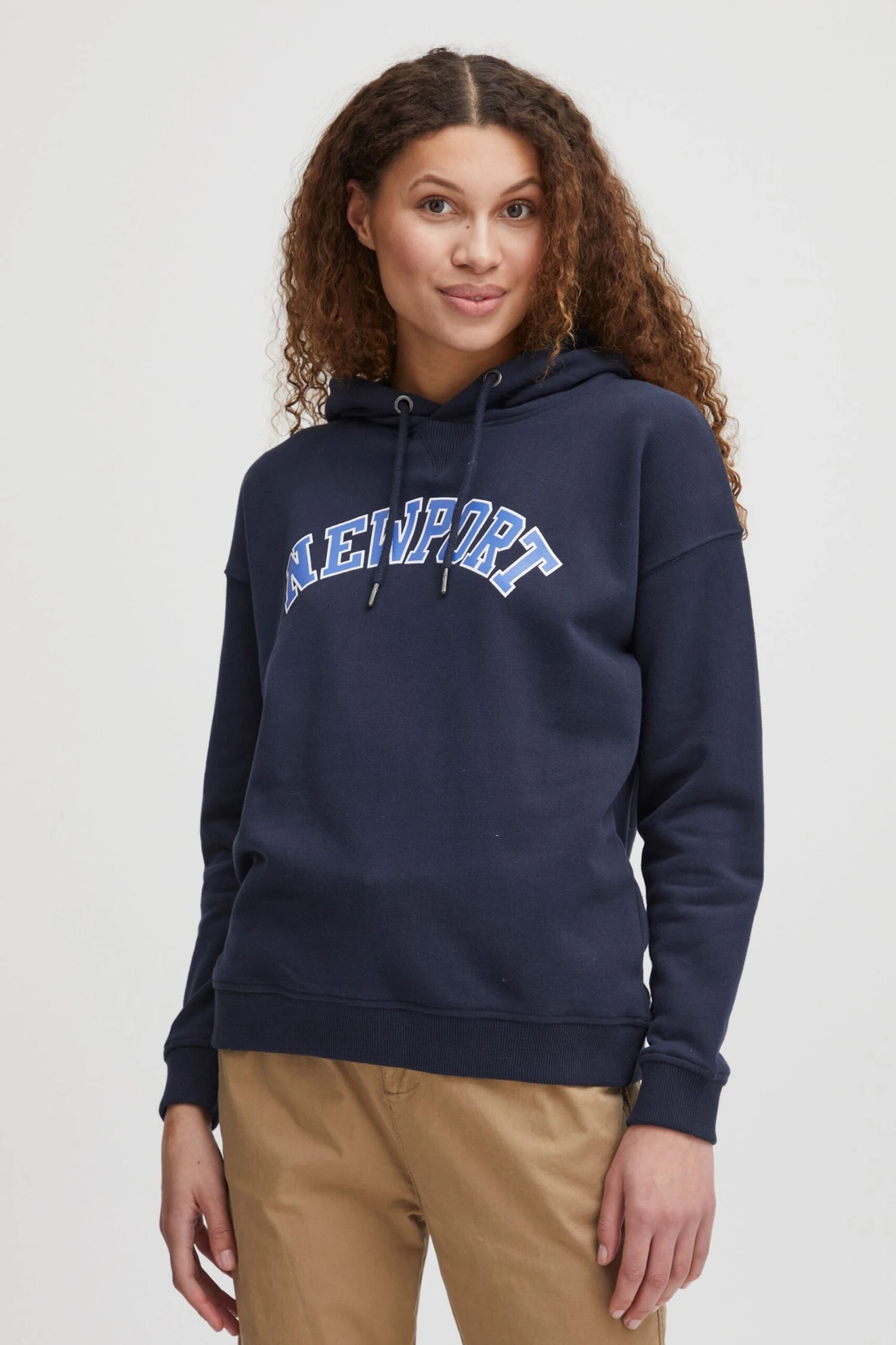 OXMO Hoodies Trui Colisa Dames Blauw 2 OXMO Hoodies Trui Colisa Dames Blauw - Afbeelding 2