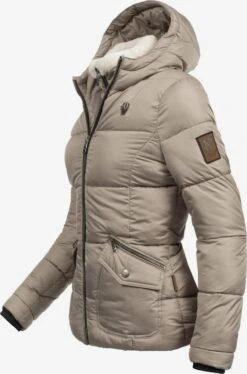 Navahoo Winterjassen Winterjas Megan Dames Beige -Kledingverkoopwinkel 8ab710ca45d30f1b19f0bda08e0dccfa