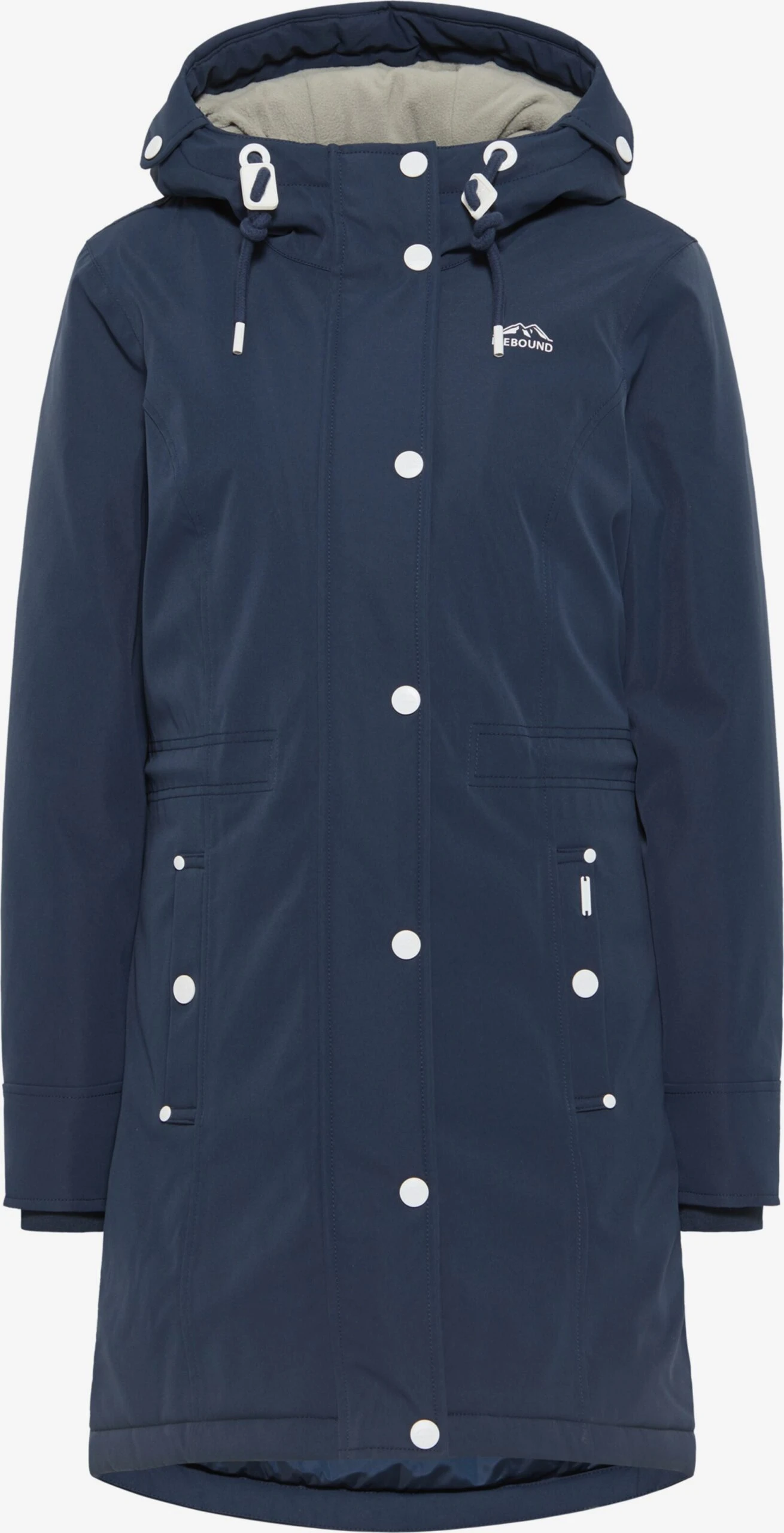 ICEBOUND Wintermantels Wintermantel Dames Marine 1 ICEBOUND Wintermantels Wintermantel Dames Marine