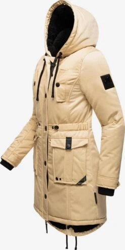 Navahoo Parkas Winterparka Luluna Dames Beige -Kledingverkoopwinkel 8d6c9c9d6e05a5c1d09107a0a55fa197