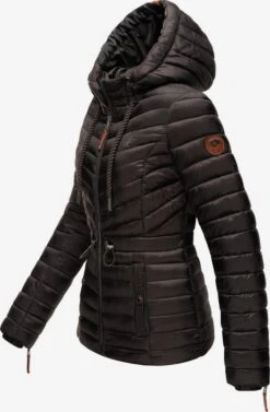 Marikoo Tussenjassen Tussenjas Aniyaa Dames Bruin -Kledingverkoopwinkel 8da1d9a00bf40595bfe74bee14a5b8f6