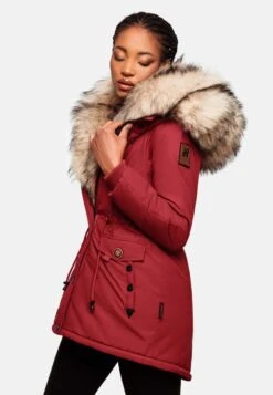 Navahoo Parkas Winterparka Sweety Dames Rood -Kledingverkoopwinkel 8e0c8084ac7d0002472bc5baeef434af