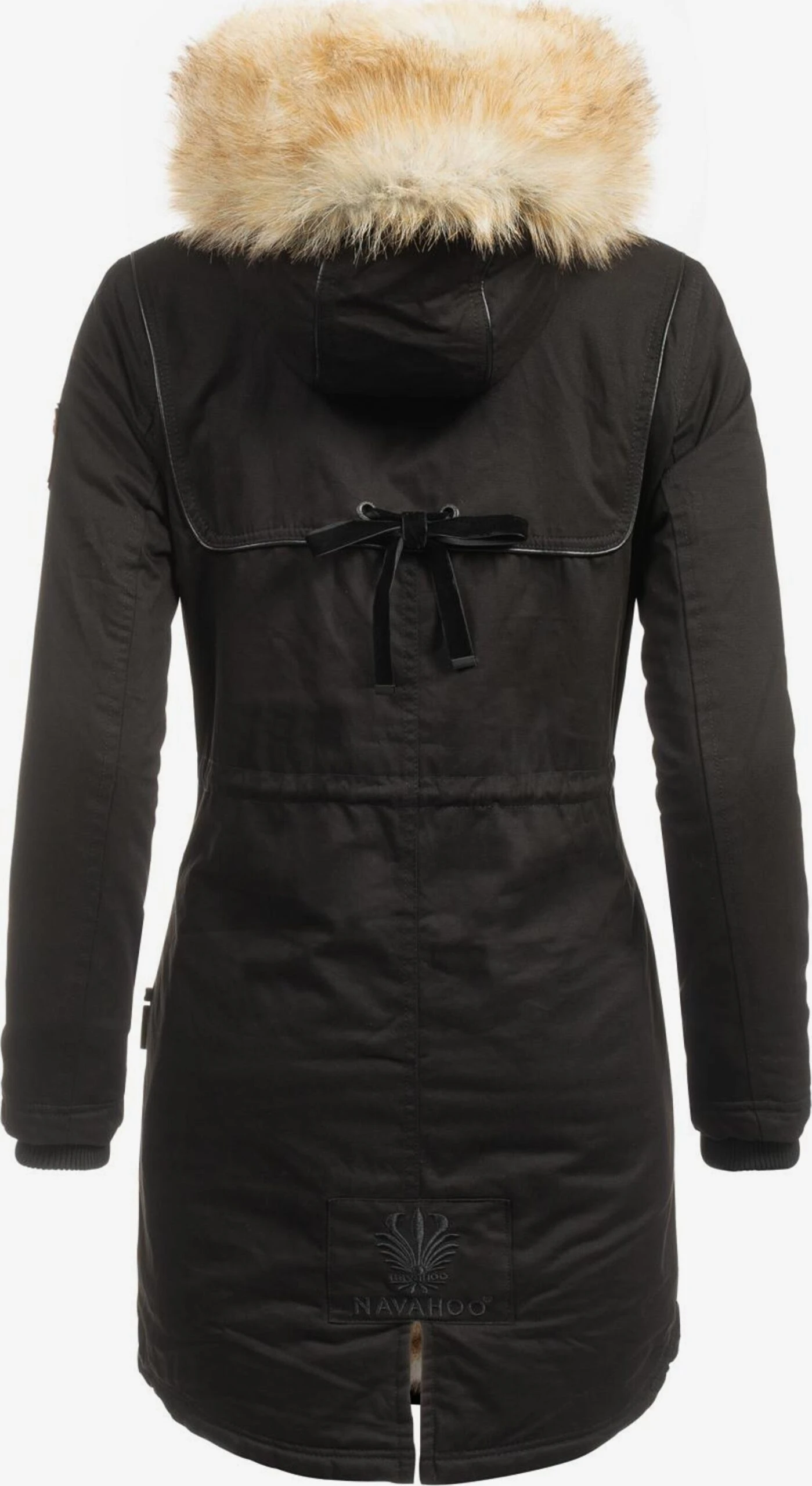 Navahoo Parkas Winterparka Bombii Dames Zwart 3 Navahoo Parkas Winterparka Bombii Dames Zwart - Afbeelding 3