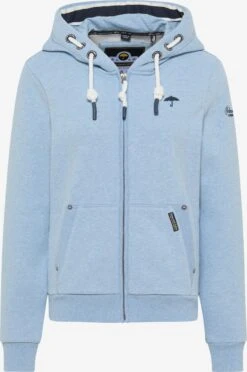 Schmuddelwedda Sweatvesten Sweatvest Dames Navy / Blauw Gemêleerd