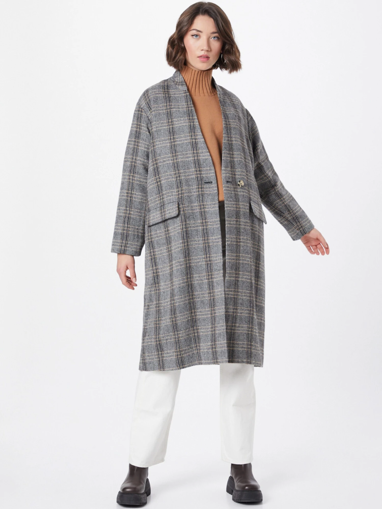 Second Female Tussenmantels Tussenmantel Cesina Dames Grijs 3 Second Female Tussenmantels Tussenmantel Cesina Dames Grijs - Afbeelding 3