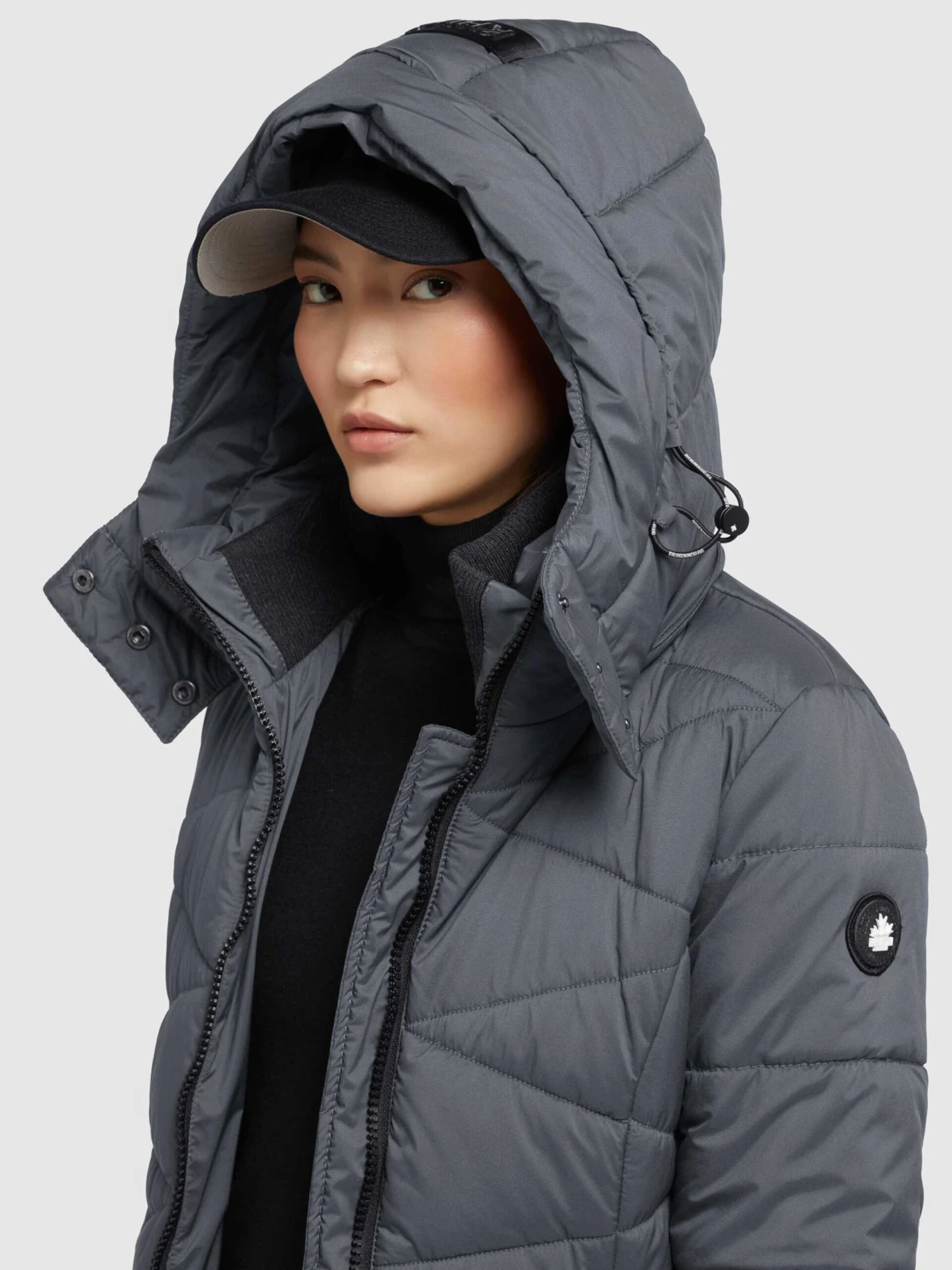 Khujo Tussenmantels Tussenmantel Fitt Light Dames Donkergrijs 7 Khujo Tussenmantels Tussenmantel Fitt Light Dames Donkergrijs - Afbeelding 7