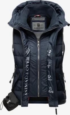 Marikoo Bodywarmers Bodywarmer Taisaa Dames Navy -Kledingverkoopwinkel 95a7c9a2f654f762569f993172347711