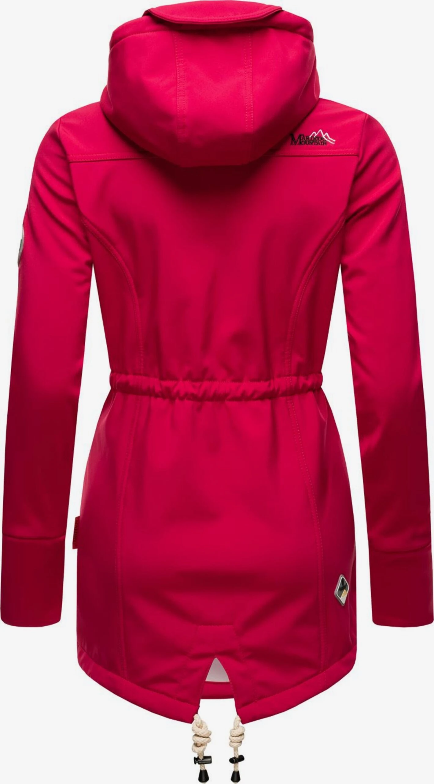 Marikoo Regenmantels Functionele Mantel Zimtzicke Dames Framboos 3 Marikoo Regenmantels Functionele Mantel Zimtzicke Dames Framboos - Afbeelding 3