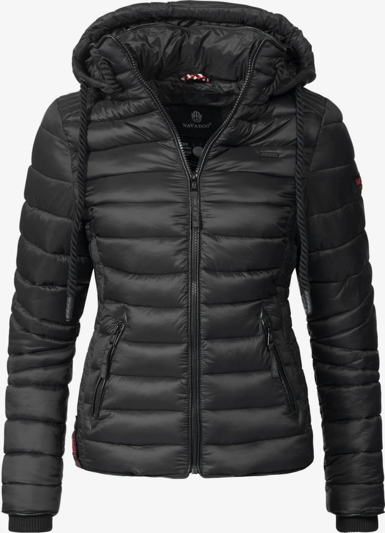 Navahoo Tussenjassen Tussenjas Lulana Dames Zwart 1 Navahoo Tussenjassen Tussenjas Lulana Dames Zwart