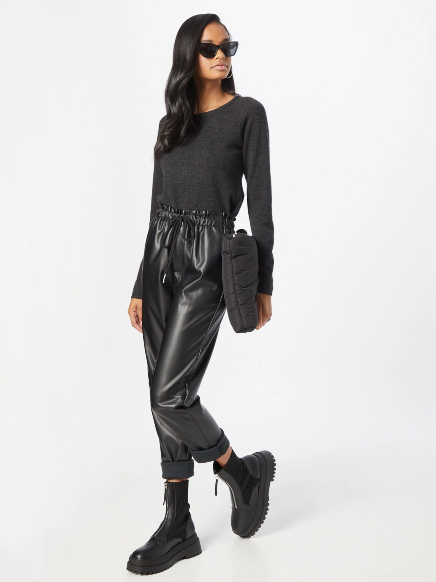 Rosemunde Basic Truien Trui Dames Donkergrijs 5 Rosemunde Basic Truien Trui Dames Donkergrijs - Afbeelding 5