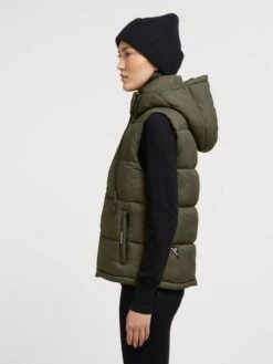 Khujo Bodywarmers Bodywarmer Eden Dames Kaki 12 Khujo Bodywarmers Bodywarmer Eden Dames Kaki -Kledingverkoopwinkel a31c2ffd6d712dabbcffe8c55149fc74