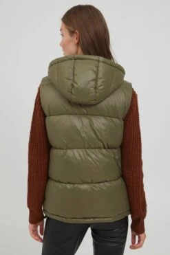 OXMO Bodywarmers Bodywarmer TABITA Dames Olijfgroen -Kledingverkoopwinkel ab921b83eab8aa85ce8f45e378cb5205