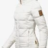 Marikoo Winterjassen Winterjas Sole Dames Wit