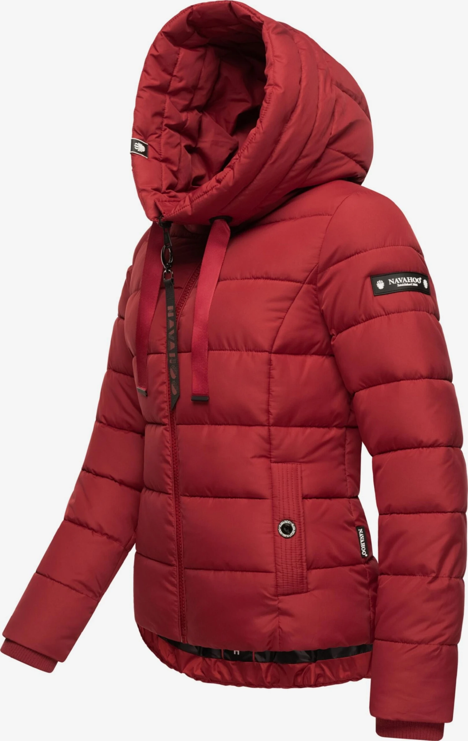 Navahoo Winterjassen Winterjas Amayaa Dames Rood 2 Navahoo Winterjassen Winterjas Amayaa Dames Rood - Afbeelding 2