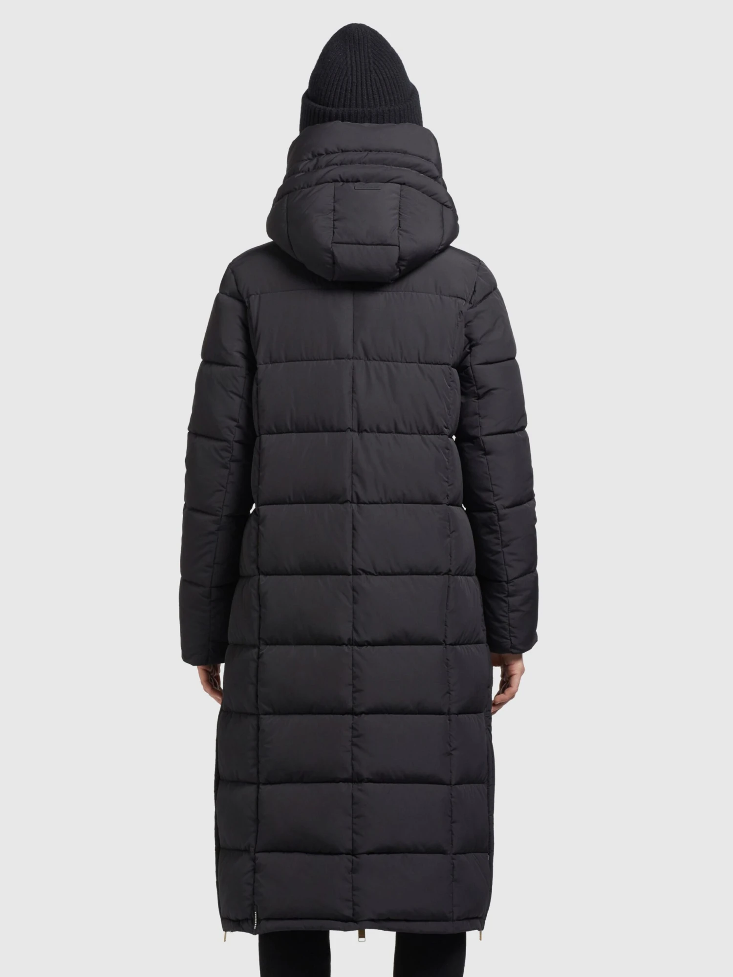 Khujo Wintermantels Wintermantel Aruba Dames Zwart 4 Khujo Wintermantels Wintermantel Aruba Dames Zwart - Afbeelding 4