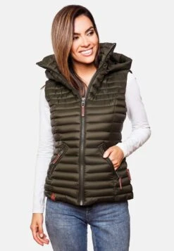 Navahoo Bodywarmers Bodywarmer Shadaa Dames Kaki -Kledingverkoopwinkel b29f2017fa25f36425b42137fd2d369f